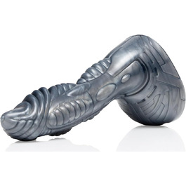 Реалістичний дилда Fleshlight Freaks з силікону, 22,5 x 5 см (Cyborg Silver)