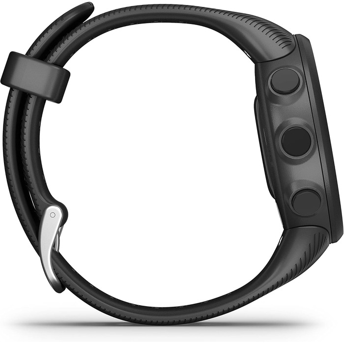 Спортивний GPS-годинник Garmin Forerunner 45 для бігу з вимірюванням пульсу та планами тренувань, чорний, Small