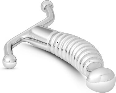 Анальний вібратор для стимуляції простати з нержавіючої сталі - секс-іграшка для дорослих (DD3)