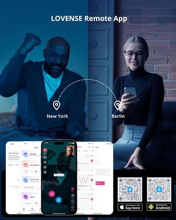 LOVENSE Solace - Автоматичний електричний секс-іграшка для чоловіків з пультом керування, різні режими, для соло та парних ігор