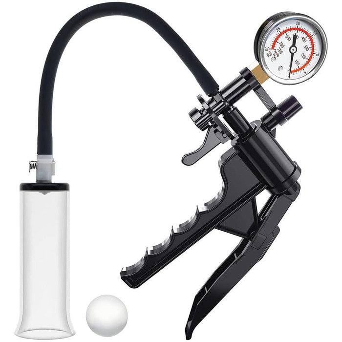 Набір для розтягування чоловічої крайньої плоті (пеніс-насос) з силіконовим трубопроводом, ручна вакуумна помпа для чоловіків, еротична іграшка для дорослих