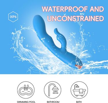 Вібратор для жінок Rabbit з 10 режимами вібрації, стимулятор клітора та G-точки, рожевий | Інтимні іграшки для дорослих