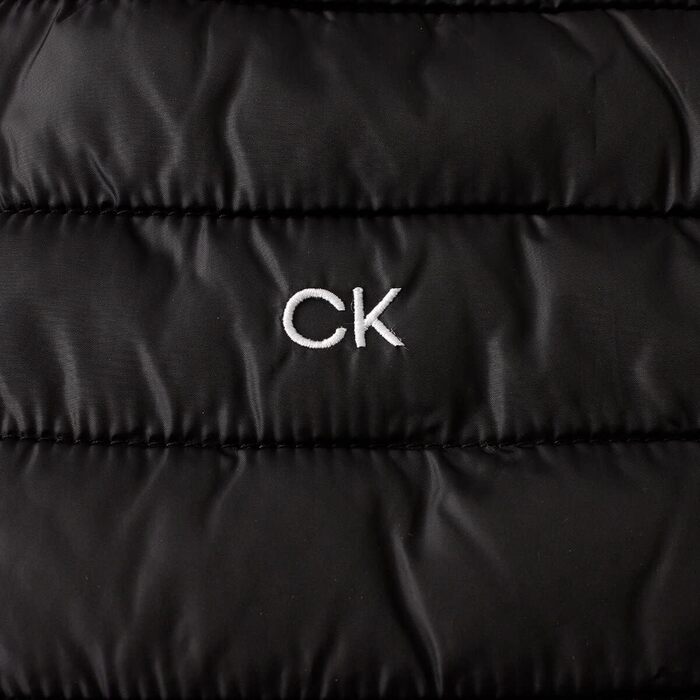 Чоловічий гібридний утеплений жилет Calvin Klein для гольфу, чорно-червоний, розмір M