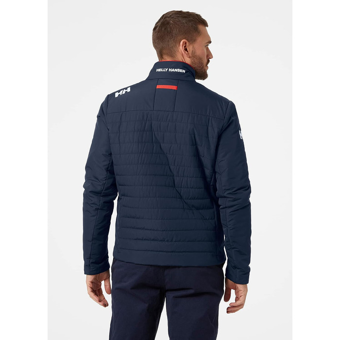 Чоловіча утеплена куртка Helly Hansen Crew Insulated Jacket 2.0, темно-синя (Navy), розмір M