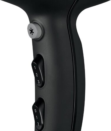 Фен для волосся Rowenta CV7810F0, 2200 Вт, з антистатичним ефектом та 2 рівня швидкості, для блиску волосся