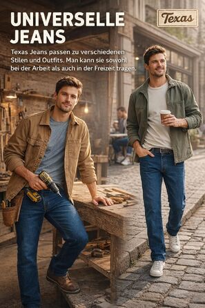 Чоловічі джинси Wrangler Texas Regular Fit Stretch, прямі денімові штани з бавовни, колір Darkstone (Темно-сірий), 34W / 32L