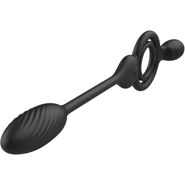 Масажер для чоловіків 4-в-1: кільце-стимулятор, масажер простати, анальні кулі, G-spot масажер. Іграшки для дорослих, для пар