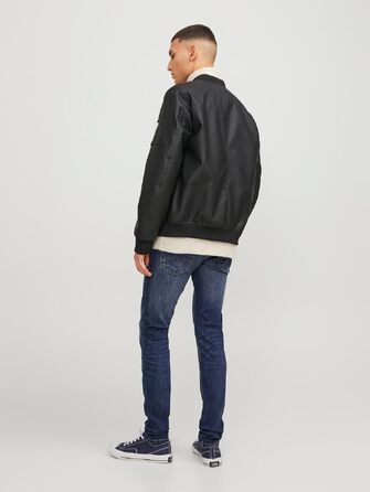 Чоловічі джинси Jack & Jones Glenn Original Slim Fit, сині (33W / 30L)