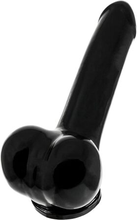 Провізорний рукав для пеніса Toylie Latex L - 14,5 см, чорний, Made in Germany