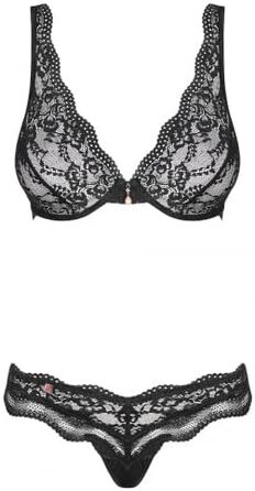 Бюстгальтер жіночий Obsessive M818, S-M, чорний