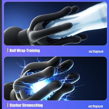 Електричний масажер для чоловіків Jpscor – вібраційний стимулятор з 10 режимами, силікон, для пар