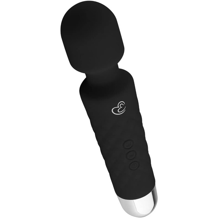Масажер для тіла EasyToys Mini Wand-Vibrator чорного кольору