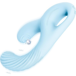 Набір вібраторів для жінок та пар Buntune: силіконовий вібратор з 10 режимами, водонепроникний, для стимуляції G-точки та подвійної стимуляції