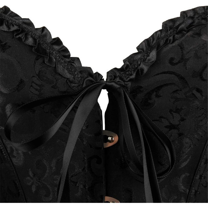 Корсет для жінок Sxybox: чорний корсет-топ з шнурівкою, готичний стиль, для повних грудей