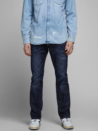 Чоловічі джинси Jack & Jones Clark Original Regular Fit, синій денім (Blau), 318