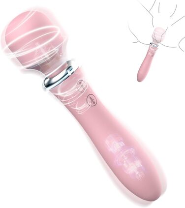 Масажер вібраційний Jpscor для жінок, 2-в-1, електричний, 10 режимів, для дорослих