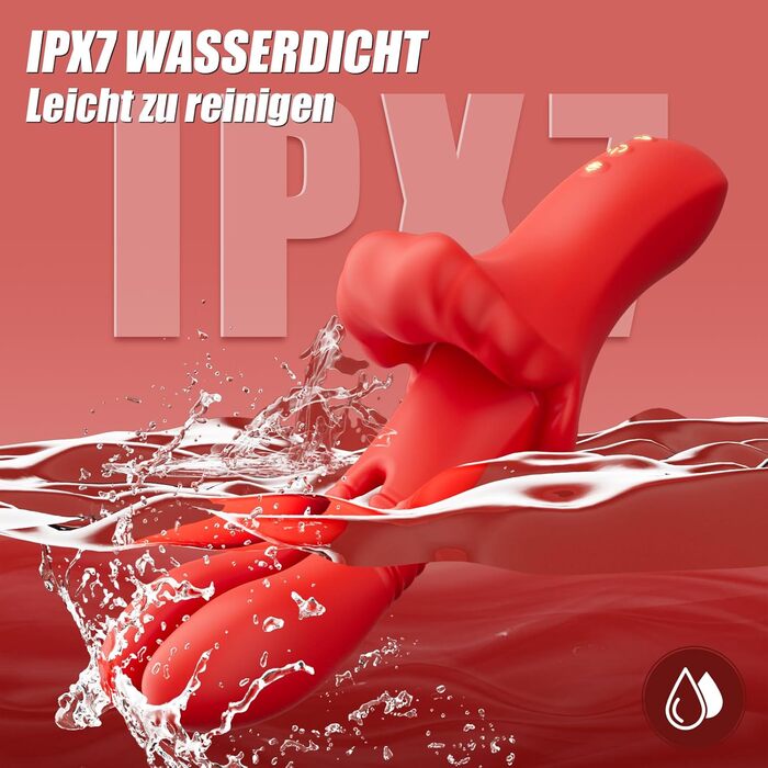 Вібратор для жінок з 10 функціями - стимулятор клітора, для пар, тихий, сексуальна іграшка