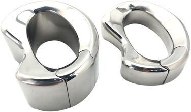 Кільце для статевого члена, нержавіюча сталь, для чоловіків, велике, срібне