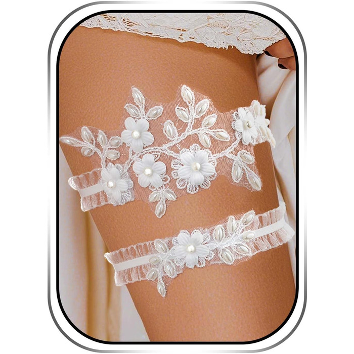 Шкарпетки мереживні для вечірки Campsis Hochzeit raut