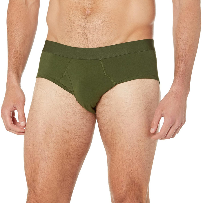 Бавовняні труси чоловічі Amazon Essentials (7 шт.) - великі розміри (3XL-5XL), різні кольори