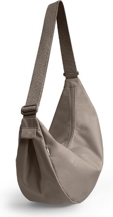 Водонепроникна сумка-кросбоді GOT BAG Moon Bag у формі півмісяця, великий розмір (Seal Monochrome, Large)