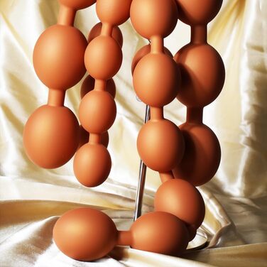 Анальні кулі з силікону Leyuye, екстра-довгі, анальна ланцюжок, плагін, для сексуальної стимуляції, чоловіки/жінки (XXXXL)