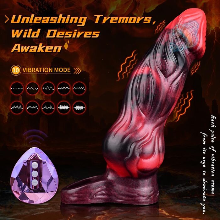 Реалістична вібруюча секс-іграшка для чоловіків: пеніс-манжета з кільцем, збільшувач пеніса, силікон (L)