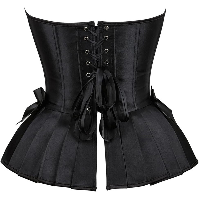 Корсетна гребійка Grebrafan для жінок, готичний стиль, для вечірок, червона (50-52)