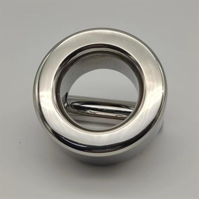 Сталевий кільцевий натягувач яєчок для чоловіків, SM-іграшка, сталевий натягувач яєчок, кільце для яєчок, натягувач пеніса, сталевий аксесуар для сексуальних ігор, Id:38/Висота:30/Діаметр:15