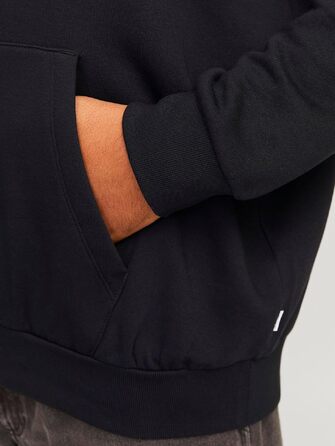Чоловічий теплий худі з принтом JACK & JONES Basic Kapuzen Sweatshirt, колір Dusty Olive/Green, великий розмір 8XL