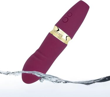 Вібратор G-Spot AMORELIE Quickie – 15 см, водонепроникний, акумуляторний (фіолетовий)