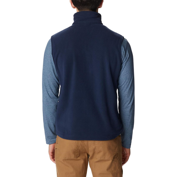 Чоловічий флісовий жилет Columbia Fat Trek Fleece Vest, темно-синій (Collegiate Navy), розмір L
