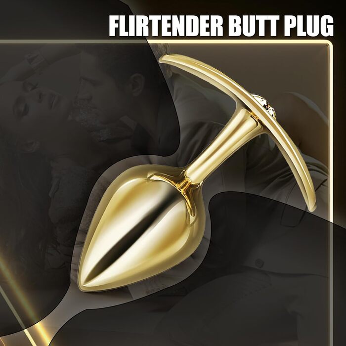 Анальний плагін TYDAY Metall 6 розмірів для жінок, нержавіюча сталь, стимулятор простати з діамантом, преміум секс-іграшка