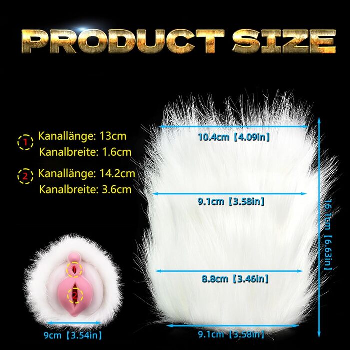 Реалістичний мастурбатор з анусальним тунелем та вагіною тварин - Pocket Pussy для чоловіків