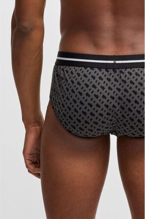 Слідки чоловічі BOSS HipBr 3P Bold Design з логотипом, бавовна, розмір L (980)