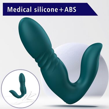 Анальні вібратори для чоловіків та жінок - анальні дildo вібратори з 7 режимів, силікон, Buttplug