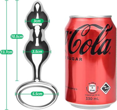 Анальний плаг SXOVO для чоловіків з металу: анальні кулі з кільцем для тяги, сталевий анальний ділдо, масажер простати, стимуляція G-точки, еротичні іграшки для пар