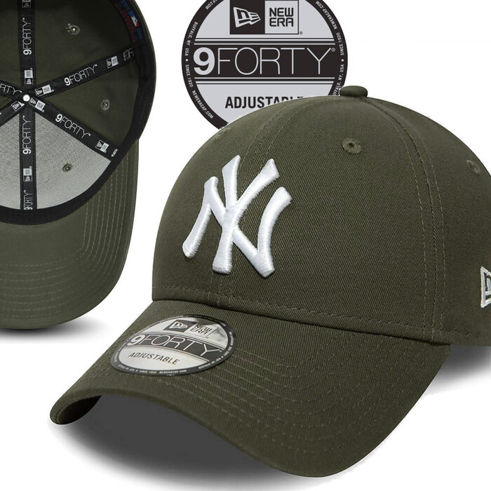 Кепка New Era 9FORTY League Basic NY Yankees, khaki 80636010