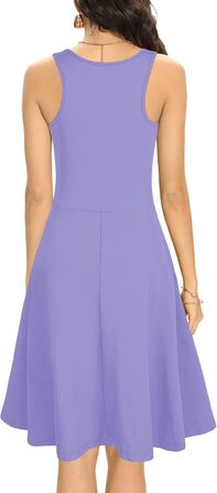 Сукня Daen Soerkleid Rockabilly в стилі ретро, коротка трапецієподібна, колір світло-фіолетовий, розмір XXL