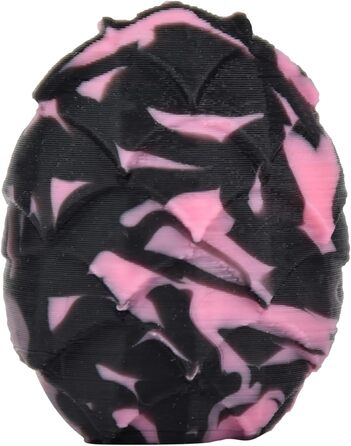 Анальні та вагінальні стимулятори-кульки Liebeskugeln Alien Sporen, Platinum Silicone, 3 шт. (рожевий, чорний)