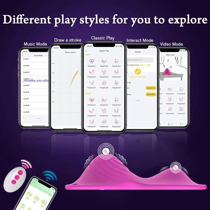 Вібратор-клітора для жінок Qhysin: 9 режимів, міні-вібратор, сексуальні іграшки для жінок та пар