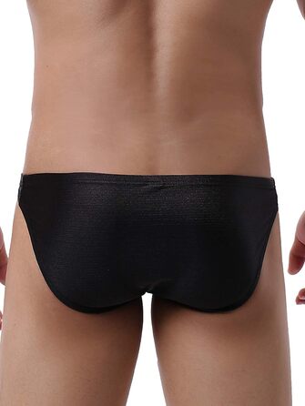 Сліпери iKingsky для чоловіків з великим кишеньовим відсіком, сексуальні труси, обтислі труси для чоловіків XL, 6 штук