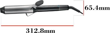 Плока щипці для завивки волосся Remington Pro Soft Curl CI6525, кераміко-турмалінове покриття, діаметр 25 мм, LCD-дисплей, 130-220°C