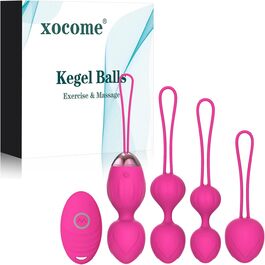 Тренувальні кулі для вагіни Beckenboden (Кегель) - рожеві. Для зміцнення м'язів та реабілітації.