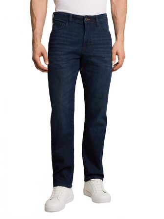 Чоловічі джинси Tom Tailor TTMARVIN Straight з ефектом Stretch, колір Rinsed Blue Denim (40W / 36L)