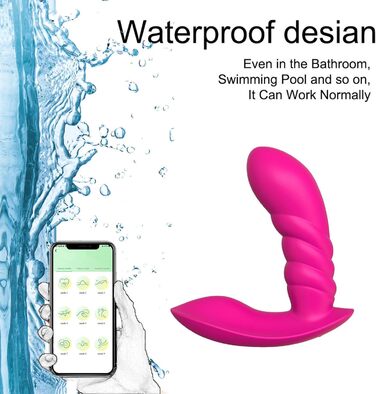 Вібратор з дистанційним керуванням, 9 режимів вібрації, анальний дildo, іграшка для дорослих для пар, рожевий