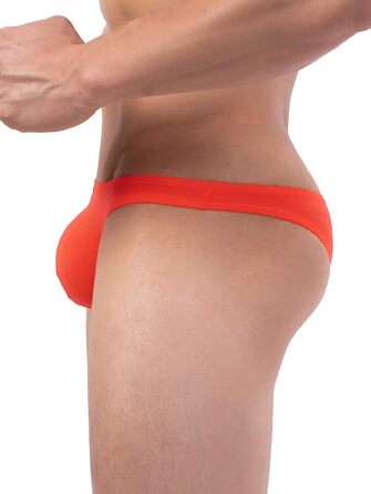 Сліпи iKingsky бразильського типу, смугасті, з частковою спиною, сексуальні, з низькою талією, 6 шт. в упаковці