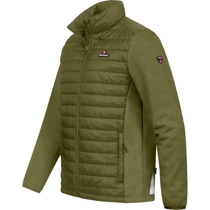 Чоловіча гібридна куртка Höhenhorn Kaprun Softshell зі стібками, спортивна куртка, зелена, розмір S