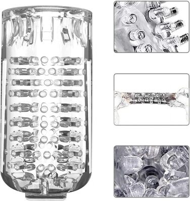 Електричний мастурбатор-чаша з 10 режимами ротації, телескопічною функцією та нагріванням для чоловіків