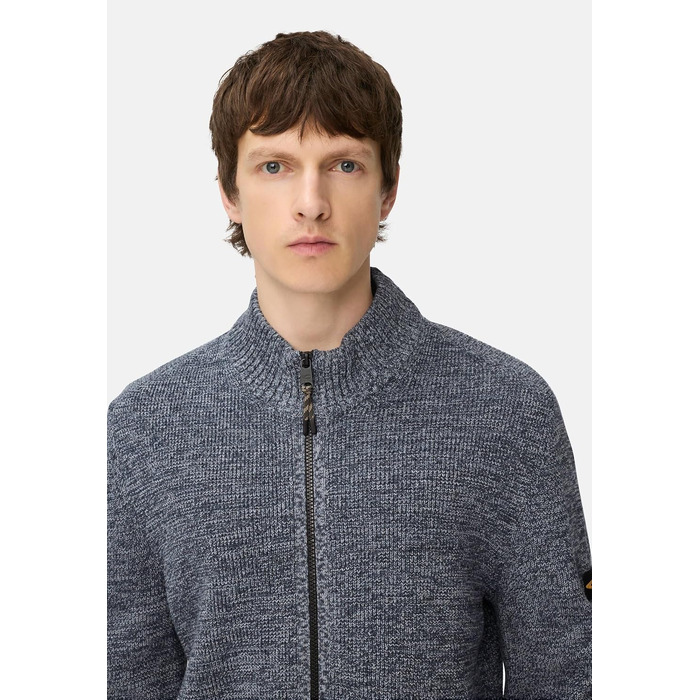 Чоловічий в'язаний піджак camel active, розмір XXL, колір темно-синій (Tintenblau)